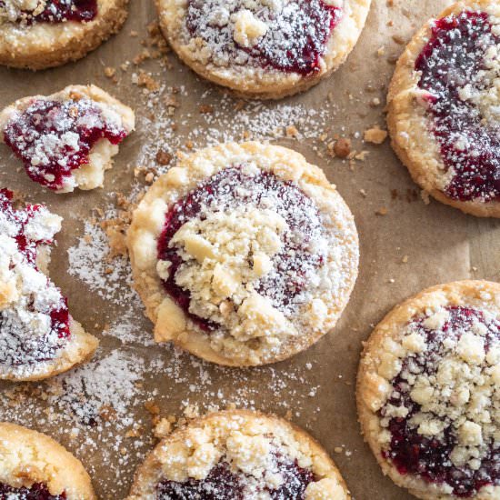 Costco Raspberry Crumble Cookies