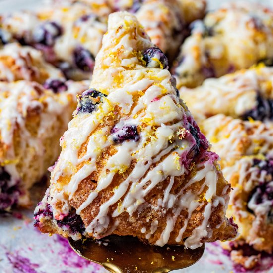 Lemon Blueberry Scones