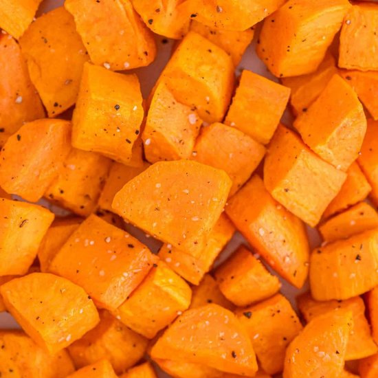 Oven Roasted Sweet Potatoes