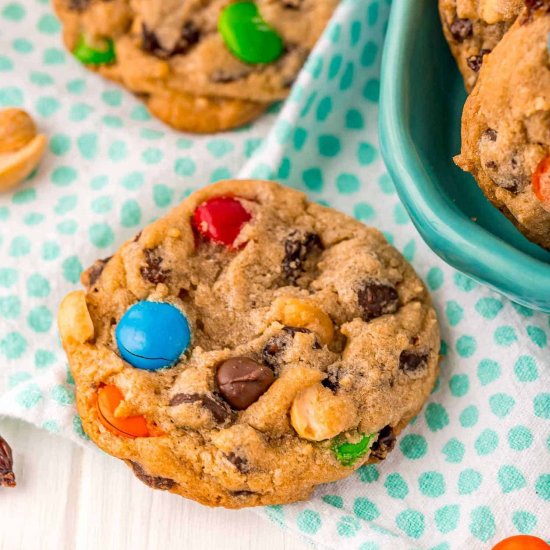 Easy Trail Mix Cookies