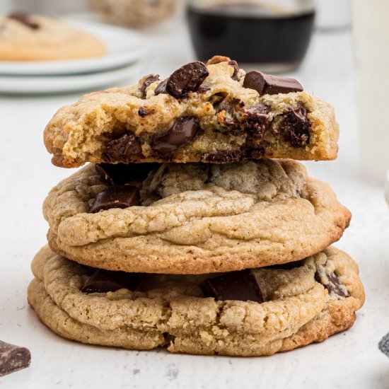 Chunky Chocolate Chip Cookies