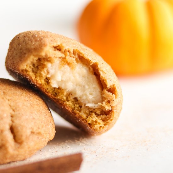 Pumpkin Cheesecake Snickerdoodles