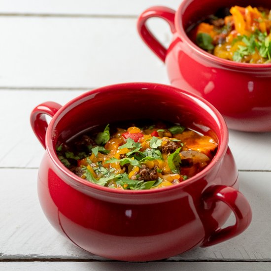 Slow Cooker Sweet Potato Chili