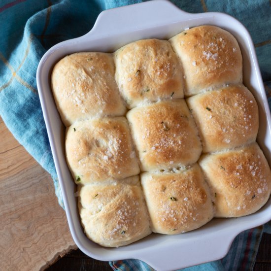 Potato Rolls with Chives