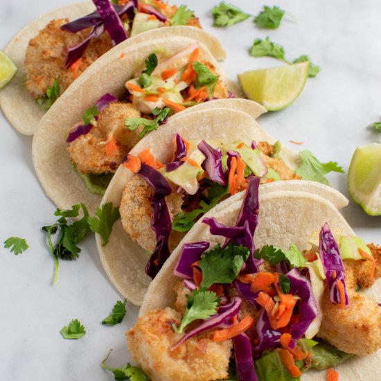 The Best Air Fryer Shrimp Tacos