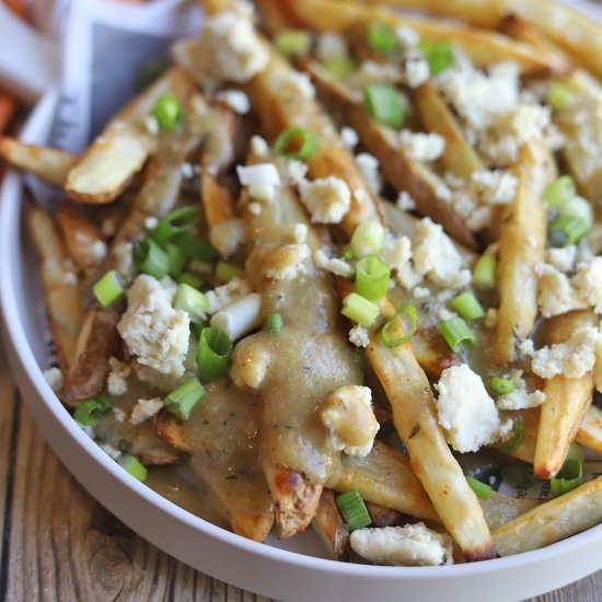 Vegan poutine