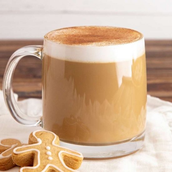 Homemade Gingerbread Latte