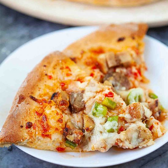 Thai Chicken Pizza