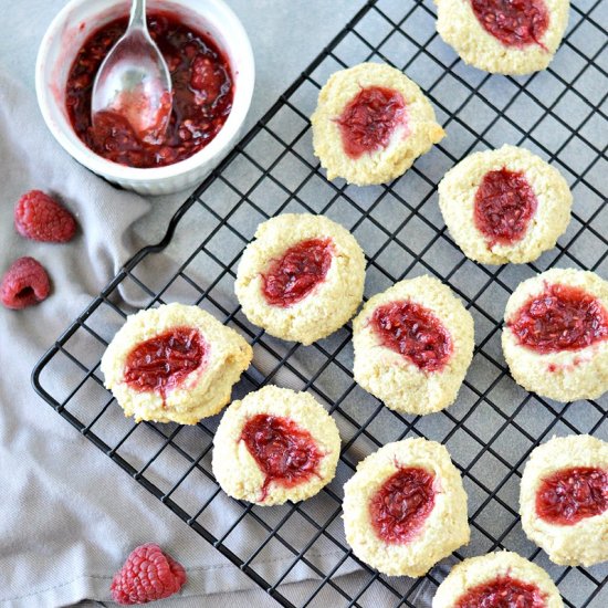 LOW-CARB THUMBPRINT COOKIES