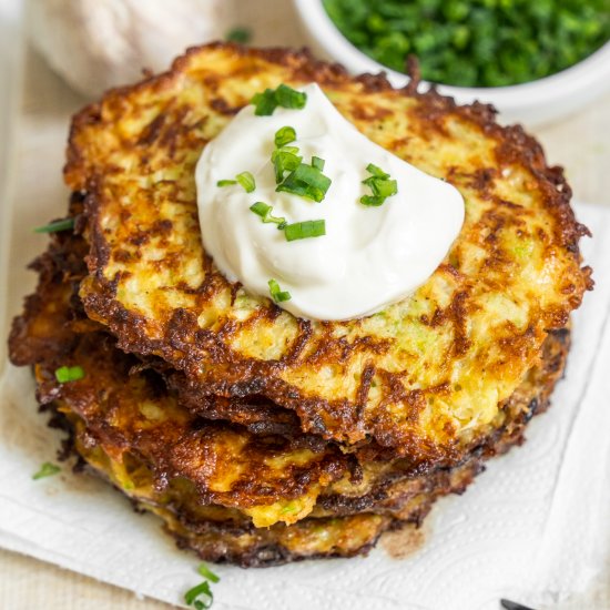 Keto Zucchini Fritters