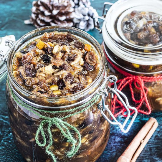 Homemade Vegan Mincemeat