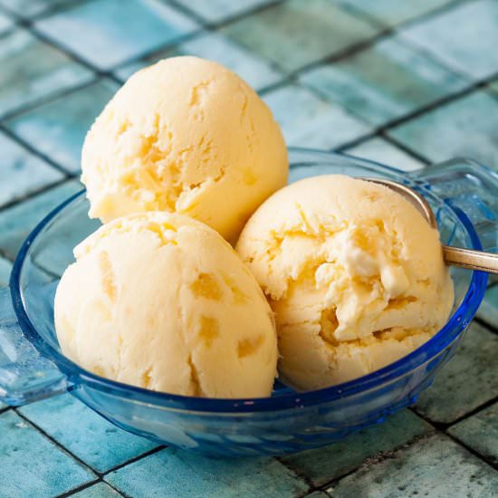 Stem Ginger Ice Cream