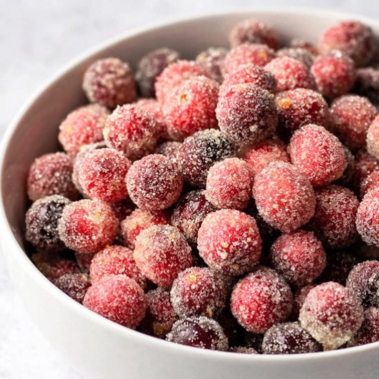 Sugared Cranberries