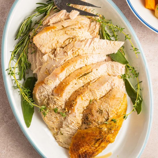 Dutch Oven Roast Turkey Breast