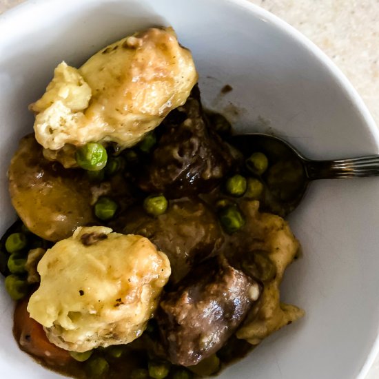 Beef Stew with Dumplings