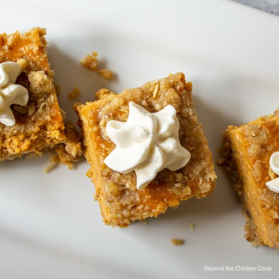 Pumpkin Pie Bars