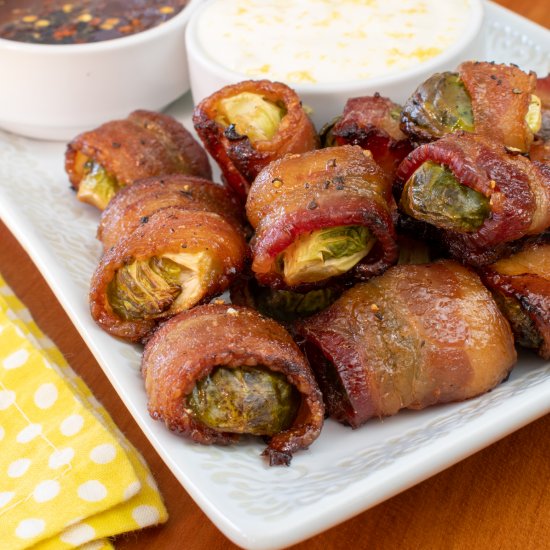 Bacon-Wrapped Brussels Sprouts