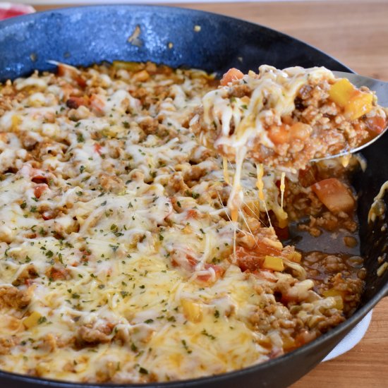 Skillet Stuffed Peppers