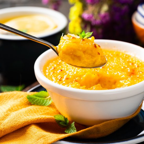 Creamy Pumpkin Rice Pudding