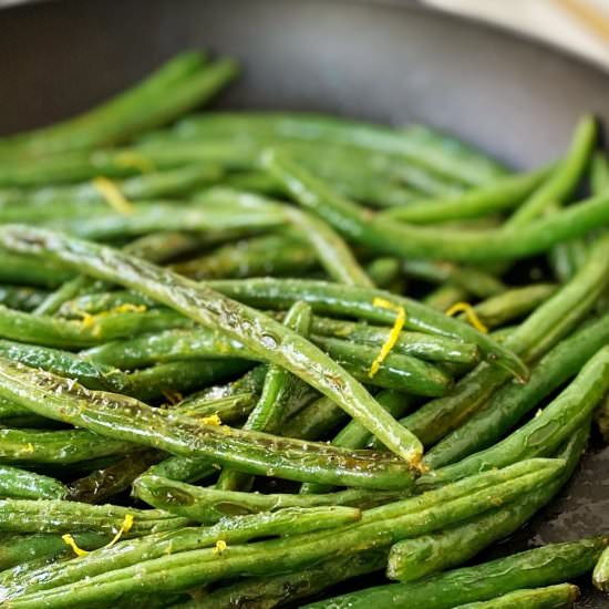 Lemon Pepper Green Beans