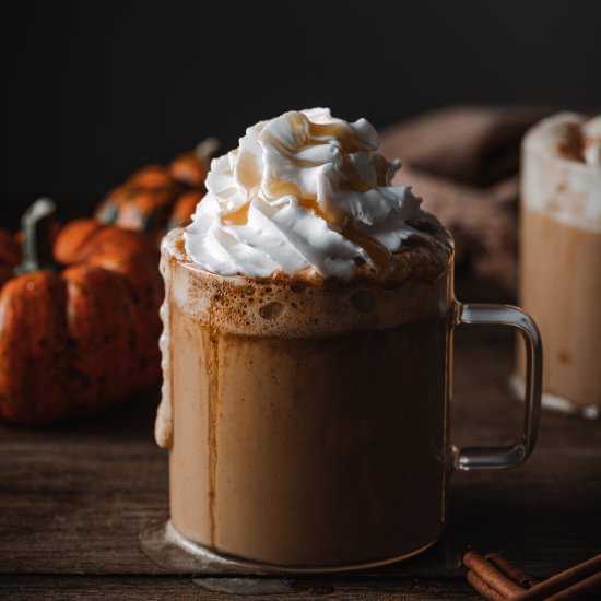 Caramel Pumpkin Spice Latte