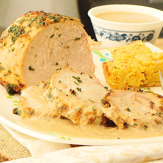 Herb Crusted  Turkey Breast Recipe