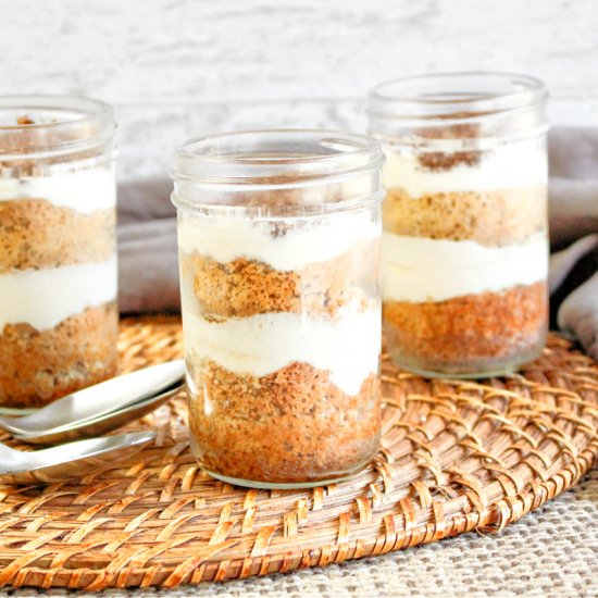 LOW CARB TIRAMISU IN A JAR