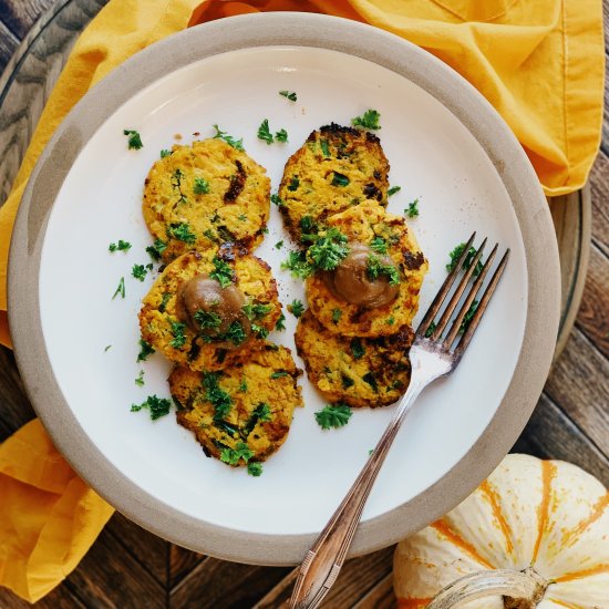 Savory Pumpkin Pancakes