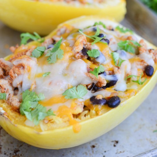 Enchilada Spaghetti Squash