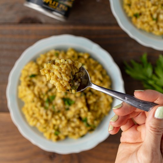 vegan instant pot risotto