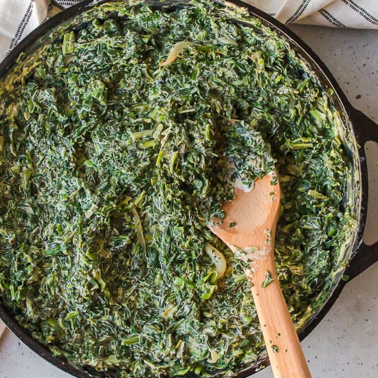 Creamed Spinach