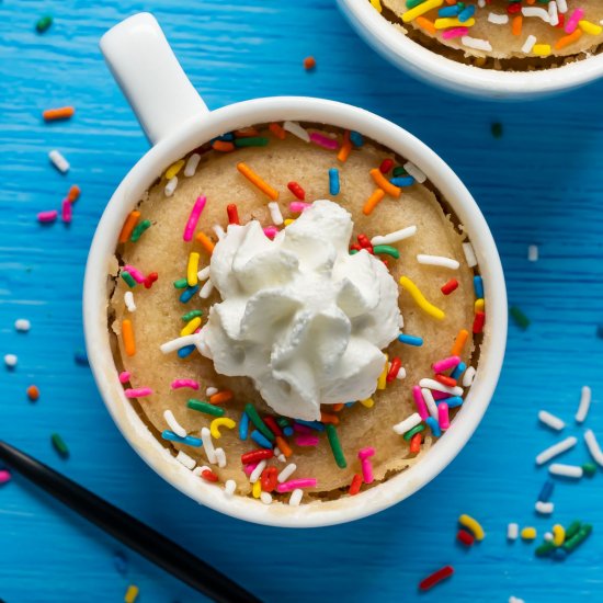 Vegan Vanilla Mug Cake