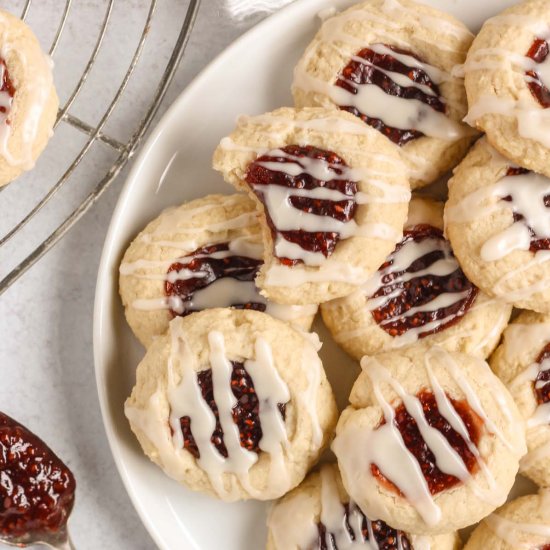 Gluten-free Thumbprint Cookies