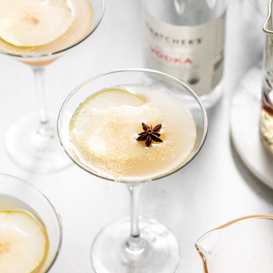 Spiced Pear Martini