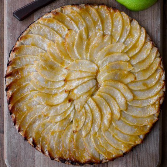 Classic French Thin Apple Tart