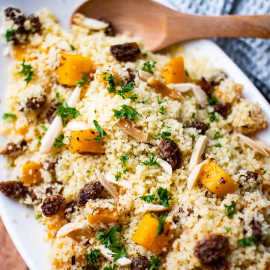 Roasted Pumpkin Couscous