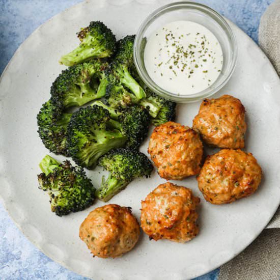 Air Fryer Turkey Meatballs