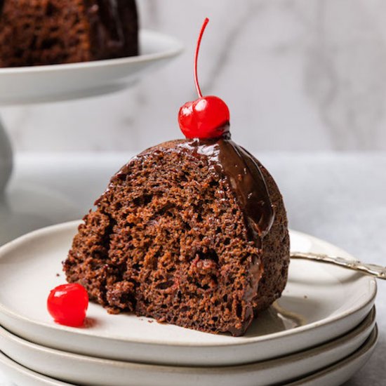 Chocolate Cherry Bundt Cake