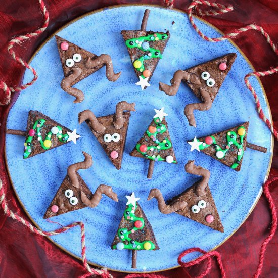 Christmas Brownies – GF