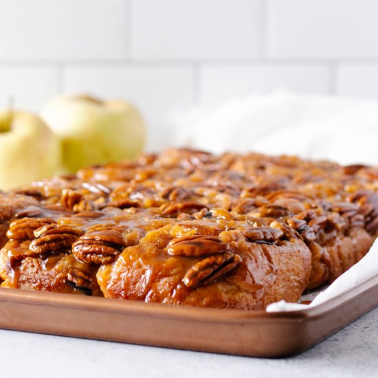 Apple Pecan Sticky Buns