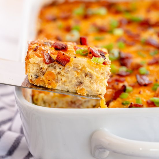 Overnight Breakfast Casserole