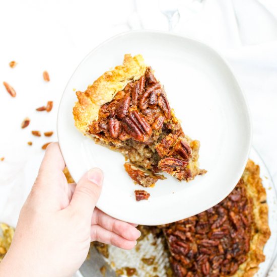 High-Altitude Pecan Pie