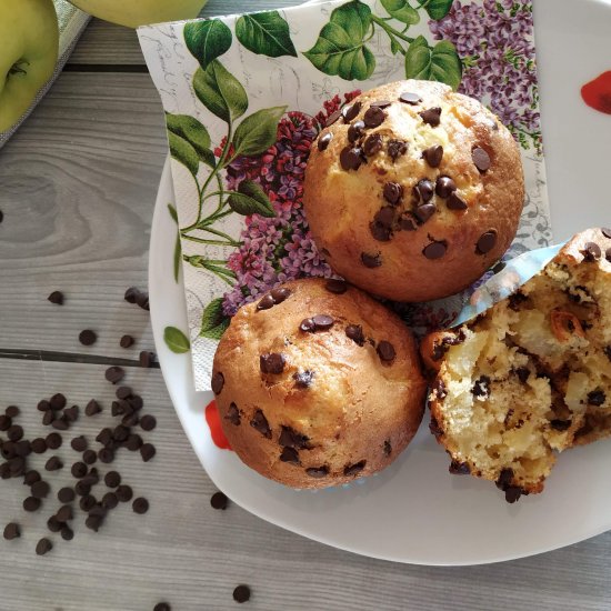 Chocolate Chip Apple Muffin Recipe