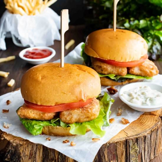 Crispy Fish Burger