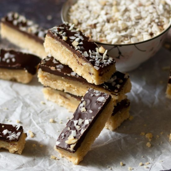 Almond Crunch Bars (vegan + gf)