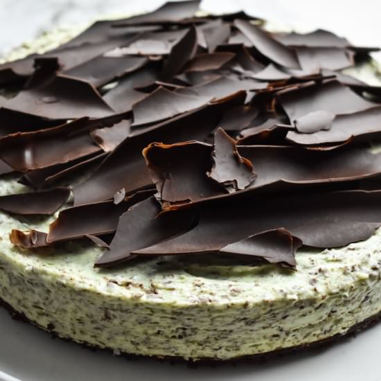 Chocolate Peppermint Cheesecake