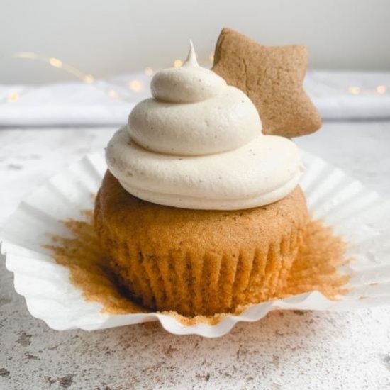 Gluten free Gingerbread cupcakes