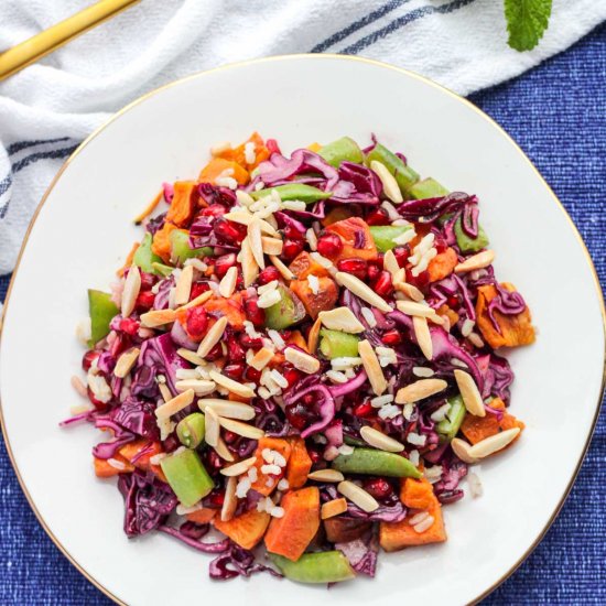 Sweet Potato and Pomegranate Salad