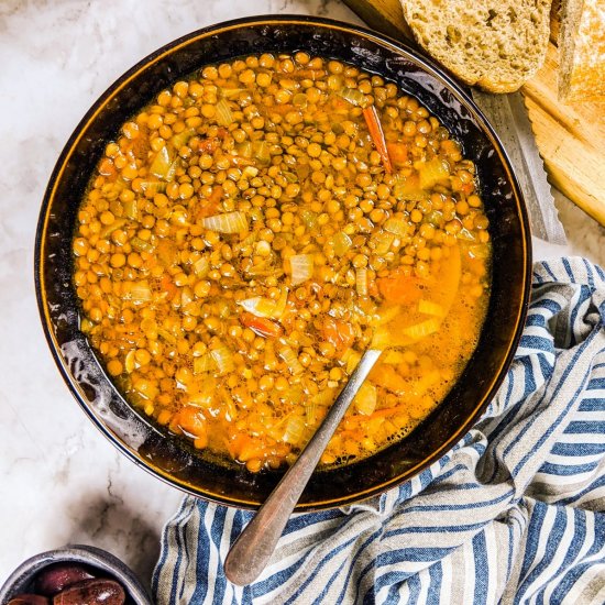 Mediterranean Lentil Soup – Fakes