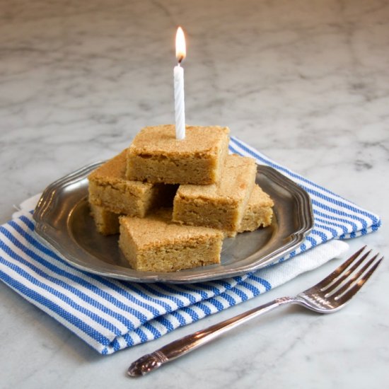 Salted Brown Butter Blondies